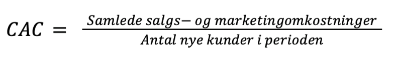 CAC formel