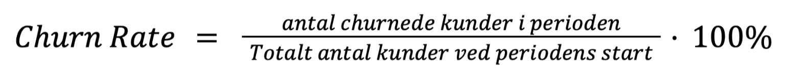 Churn Rate formel