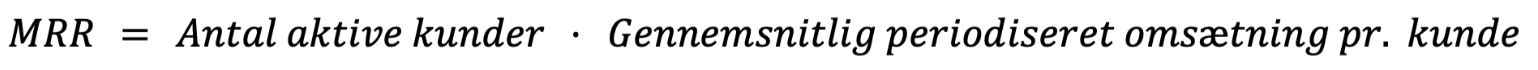MRR formel