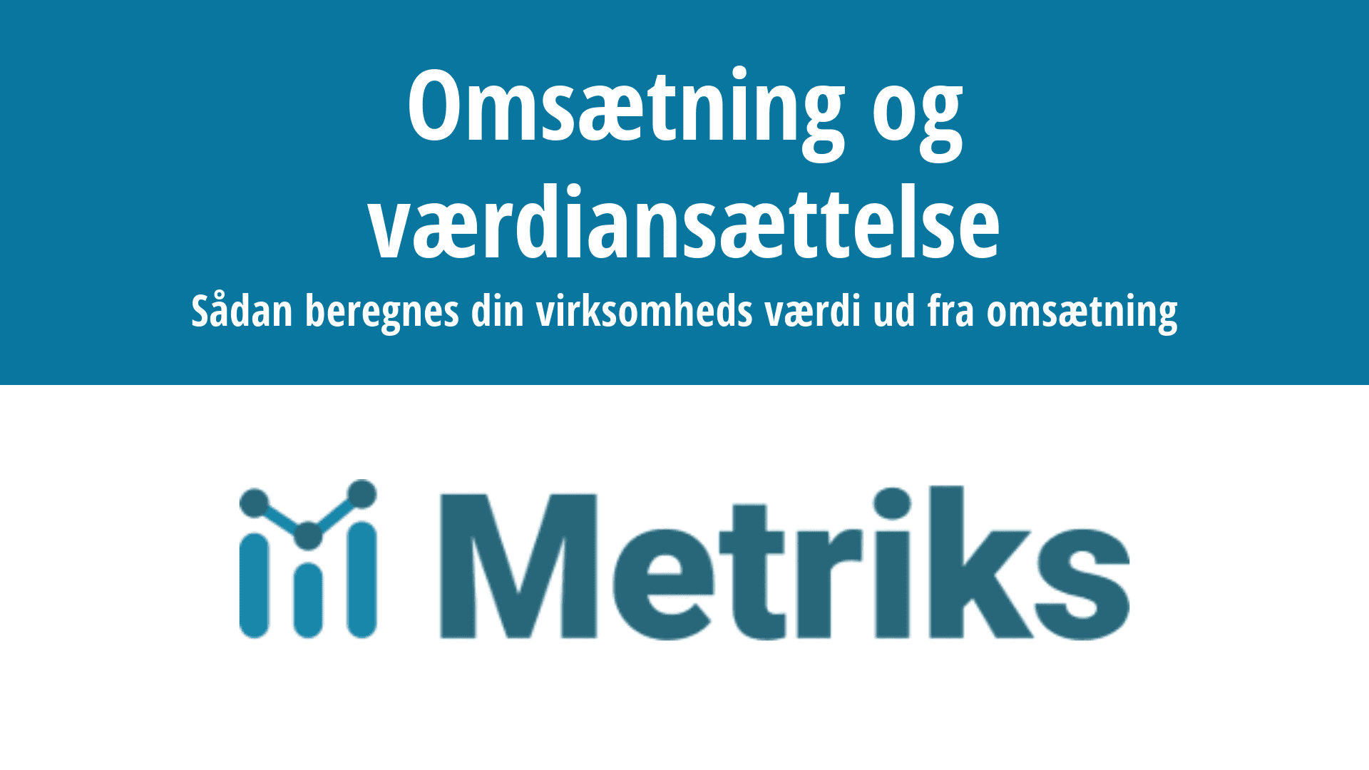 Omsætning og værdiansættelse