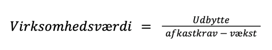 Gordon Growth Model formel